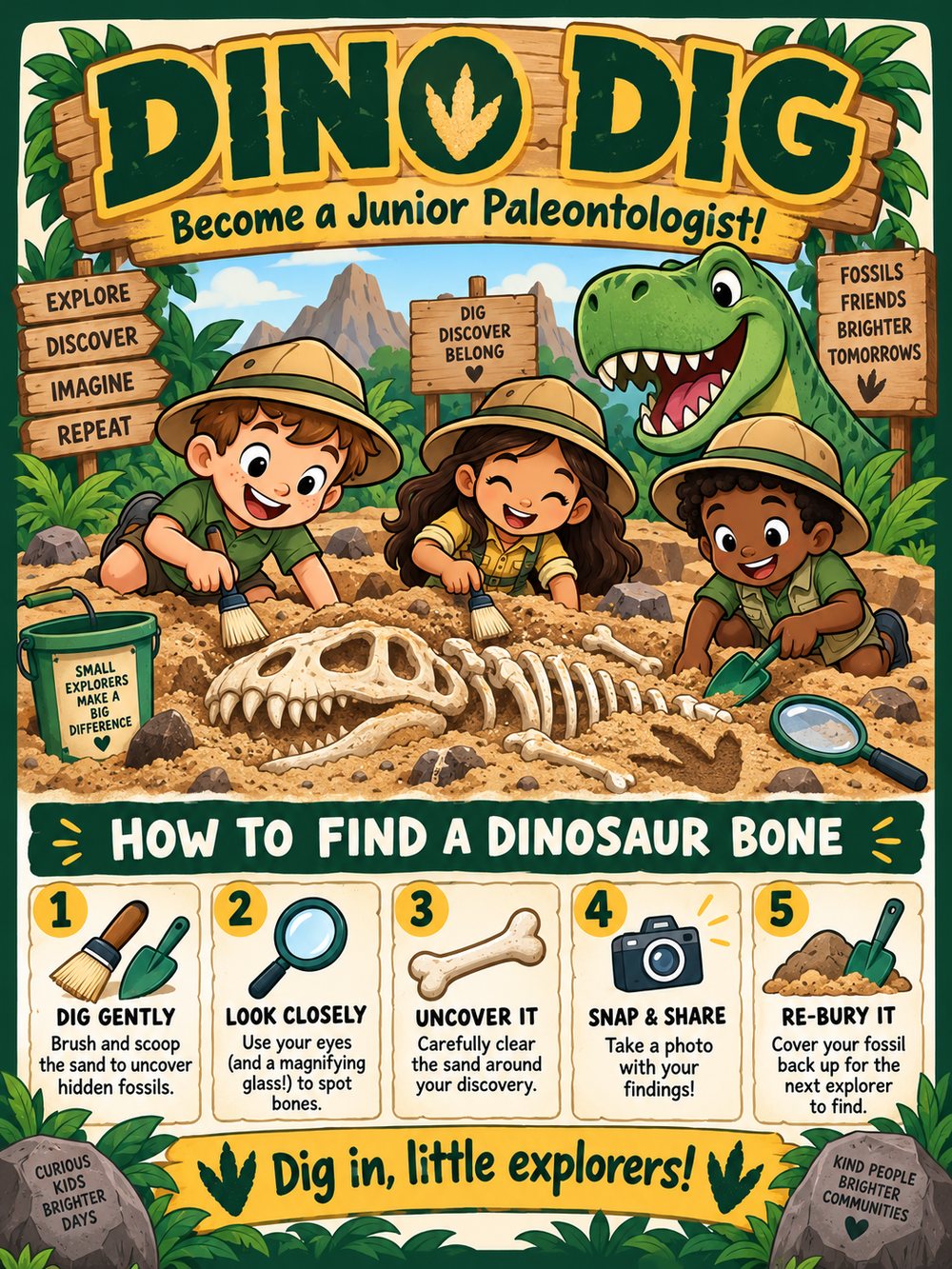 Dino Dig station