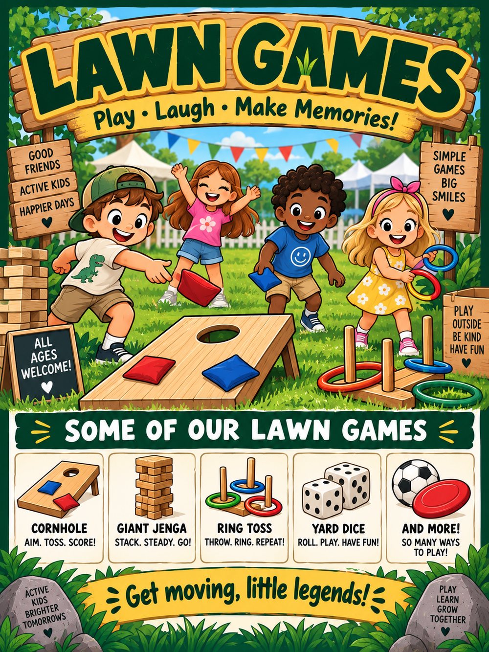 Lawn Games station